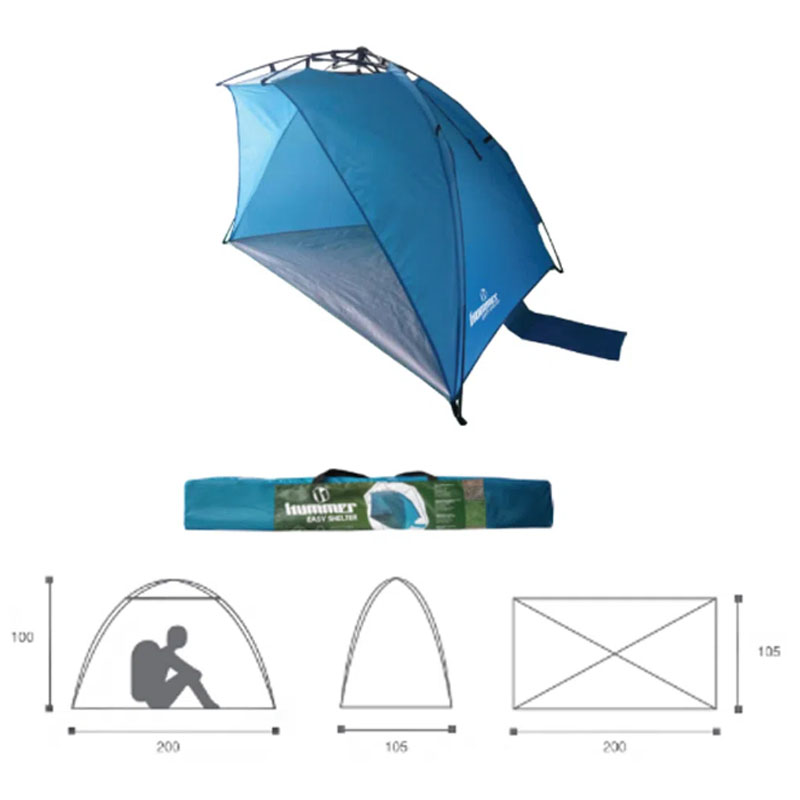 Hummer Carpa Playera Easy Shelter automática