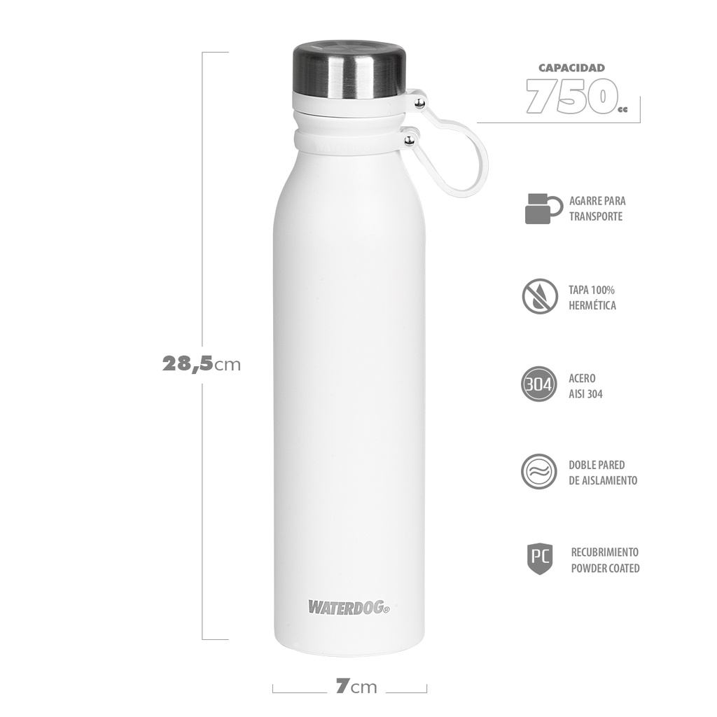 Waterdog Botella Térmica Buho 750cc