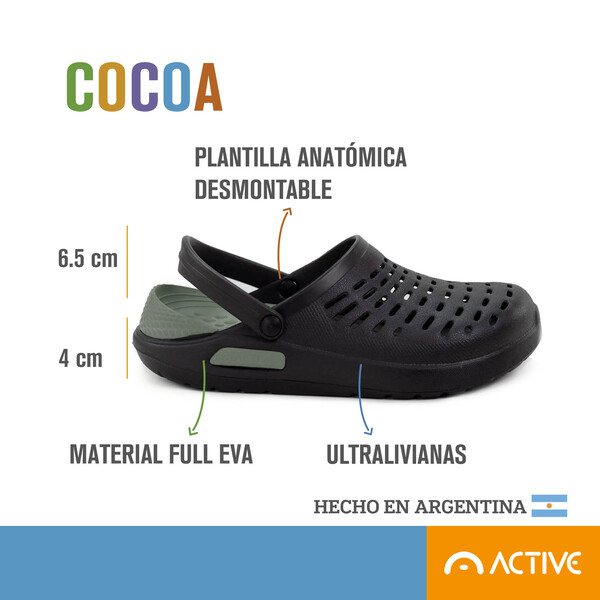 Active Zueco Cocoa H