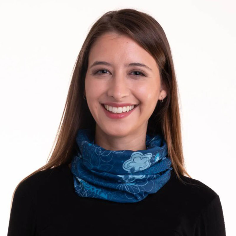 Nexxt Cuello MAG Flower Blue