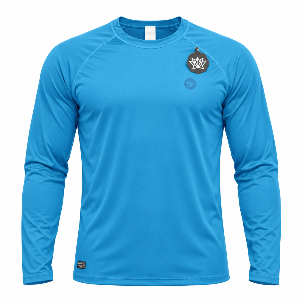 Origami Camiseta Hombre UPF 50+ Petroleo