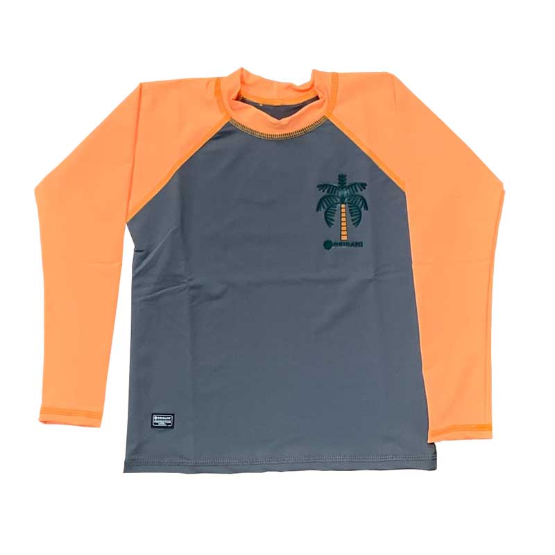 Origami Camiseta Niños M/Larga Gris