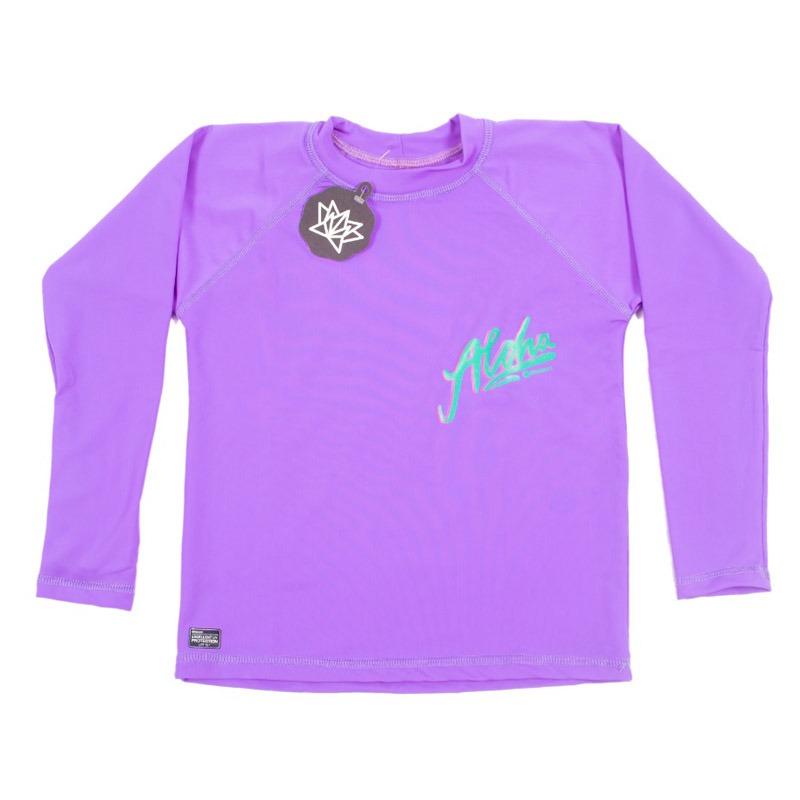 Origami Camiseta Niños M/Larga Lila