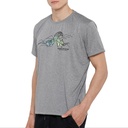 Montagne Remera Crux Gris