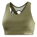 Salomon Top Cross Run Bra Verde